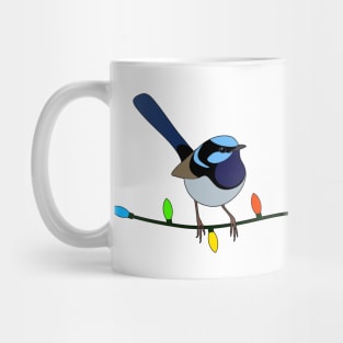 Fairy Wren Christmas Mug